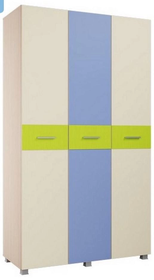 Шкаф 3-х Створчатый Лайк (Ш-1200 х В-2108 х Г-509 мм)