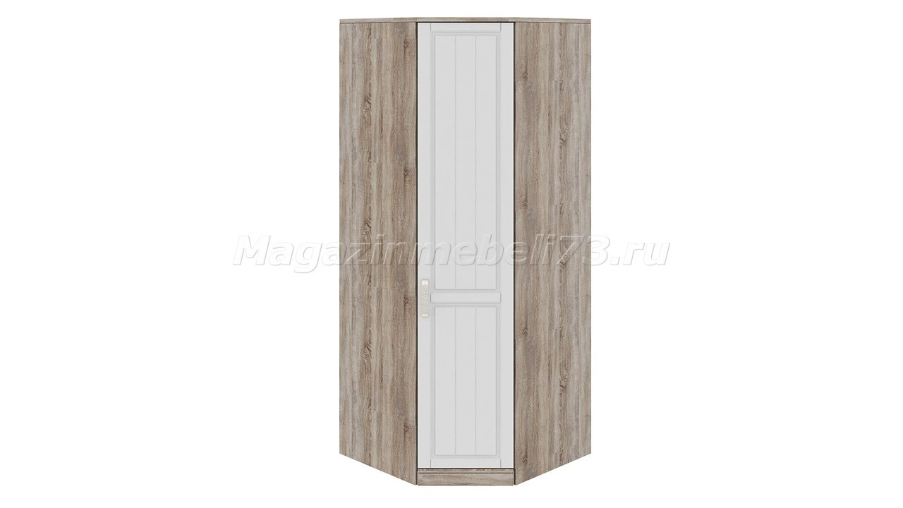 Шкаф угловой с 1-ой дверью правый «Прованс» СМ-223.07.006R