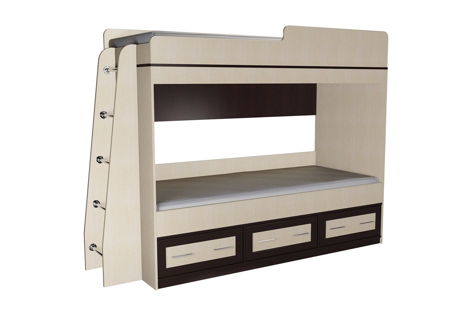 Двухъярусная кровать "Мебелайн-5"