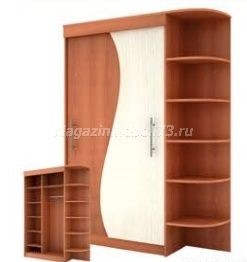 Пифагор Шкаф-Купе 2-х Створчатый МДФ (Ш-1440 х В-2100 х Г-560 мм)/Разные Цвета