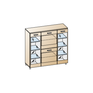 Камелия Тумба ТБ-2602 (В-1140 х Ш-1260 х Г-355 мм)