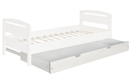 Детская Кровать Массив-Эко Школьник/Разные Цвета Ш-860 х Г-2060 х В-650 мм