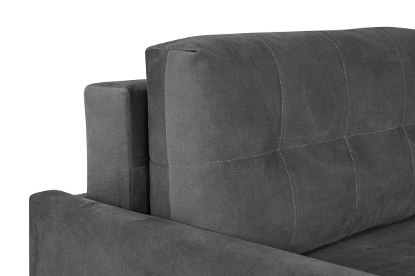 Диван еврокнижка Норд темно-серый