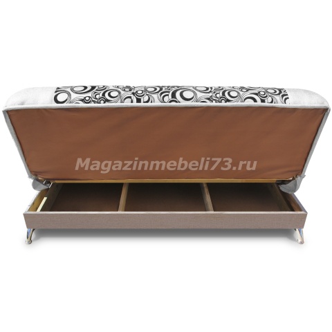 Диван-Книжка №2 Раскладной с Ящиком для Белья (Ш-800 х Д-1900 мм)/Разные Цвета