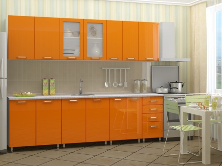 Кухонный Гарнитур Настя Глянец 2600 мм/Разные Цвета