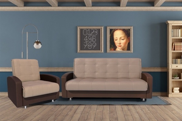 Комплект мягкой мебели "Лидер" бнп + кресло