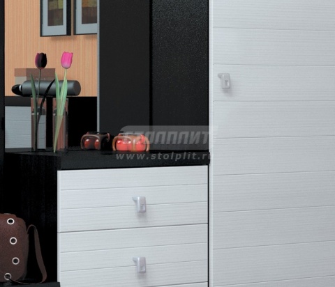 Гретта СБ-966 Тумба с зеркалом