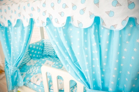 Кровать Сказка (Домик со Вторым Выдвижным Местом)/Спальное Место 800 х 1600 мм