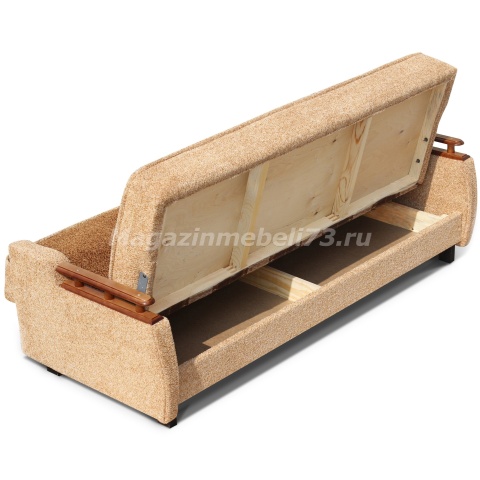 Диван-Книжка Раскладной с Ящиком для Белья (Ш-800 х Д-2100 мм)/Разные Цвета