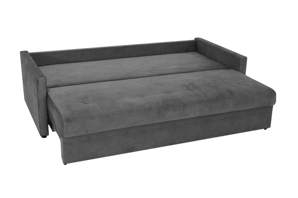 Диван еврокнижка Норд темно-серый