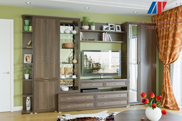 Гостиная-Стенка Карина-20 (В-2224 х Ш-3523 х Г-448 мм)
