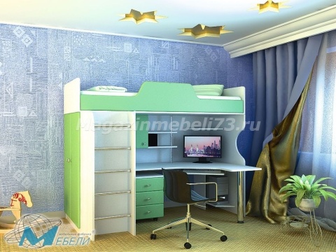 Детская Бемби-1 с Матрасом в Подарок/Разные Цвета