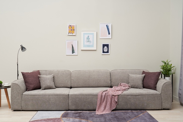 Диван еврокнижка Имир MAX SE темно-бежевый