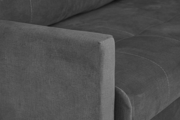 Диван еврокнижка Норд темно-серый