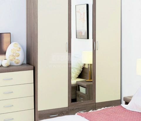 Монако СБ-2144 Шкаф 3-х дверный