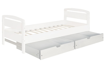 Детская Кровать Массив-Эко Школьник/Разные Цвета Ш-860 х Г-2060 х В-650 мм